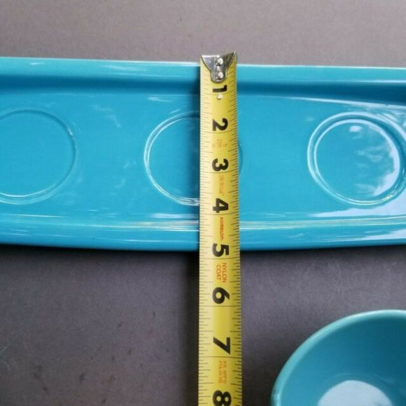 Serving Tray bowls Relish Taco Bar Salsa Server TAG Domo - Picture 8 of 12